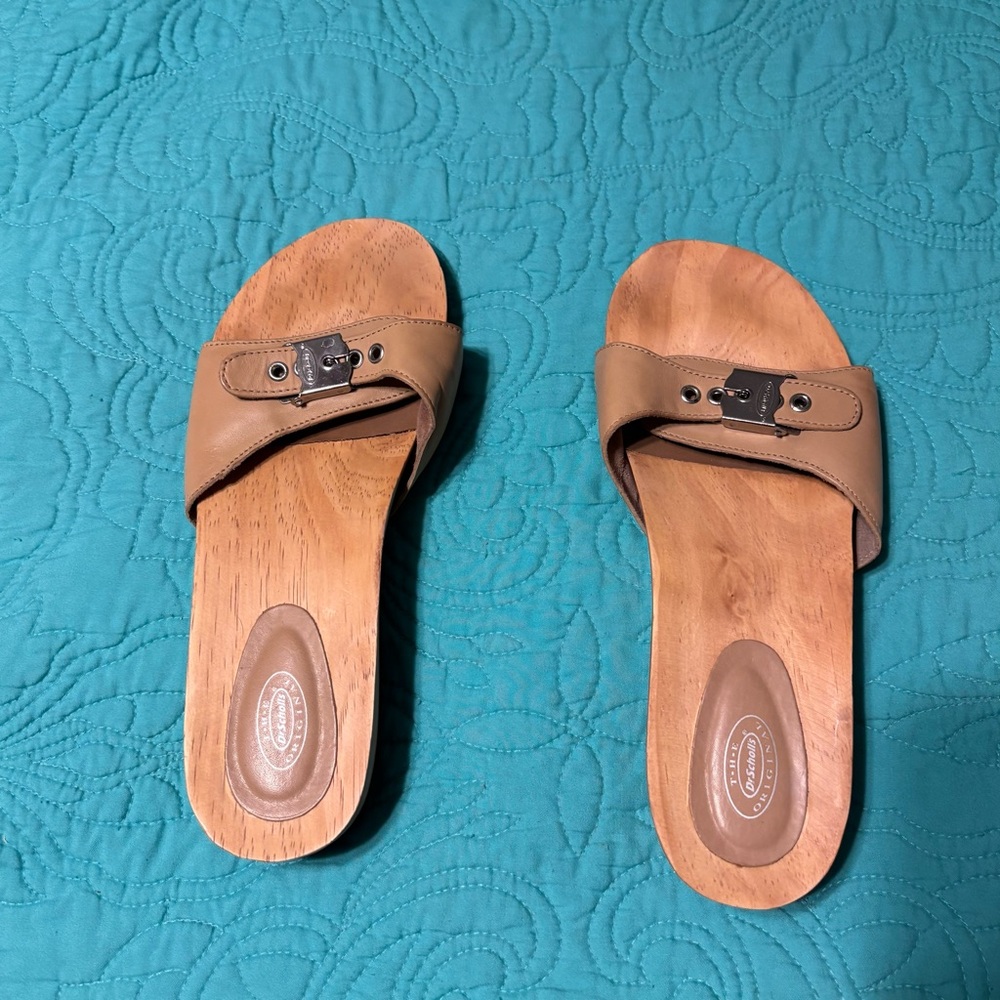 Dr. Scholl's Tan Comfort Sandals